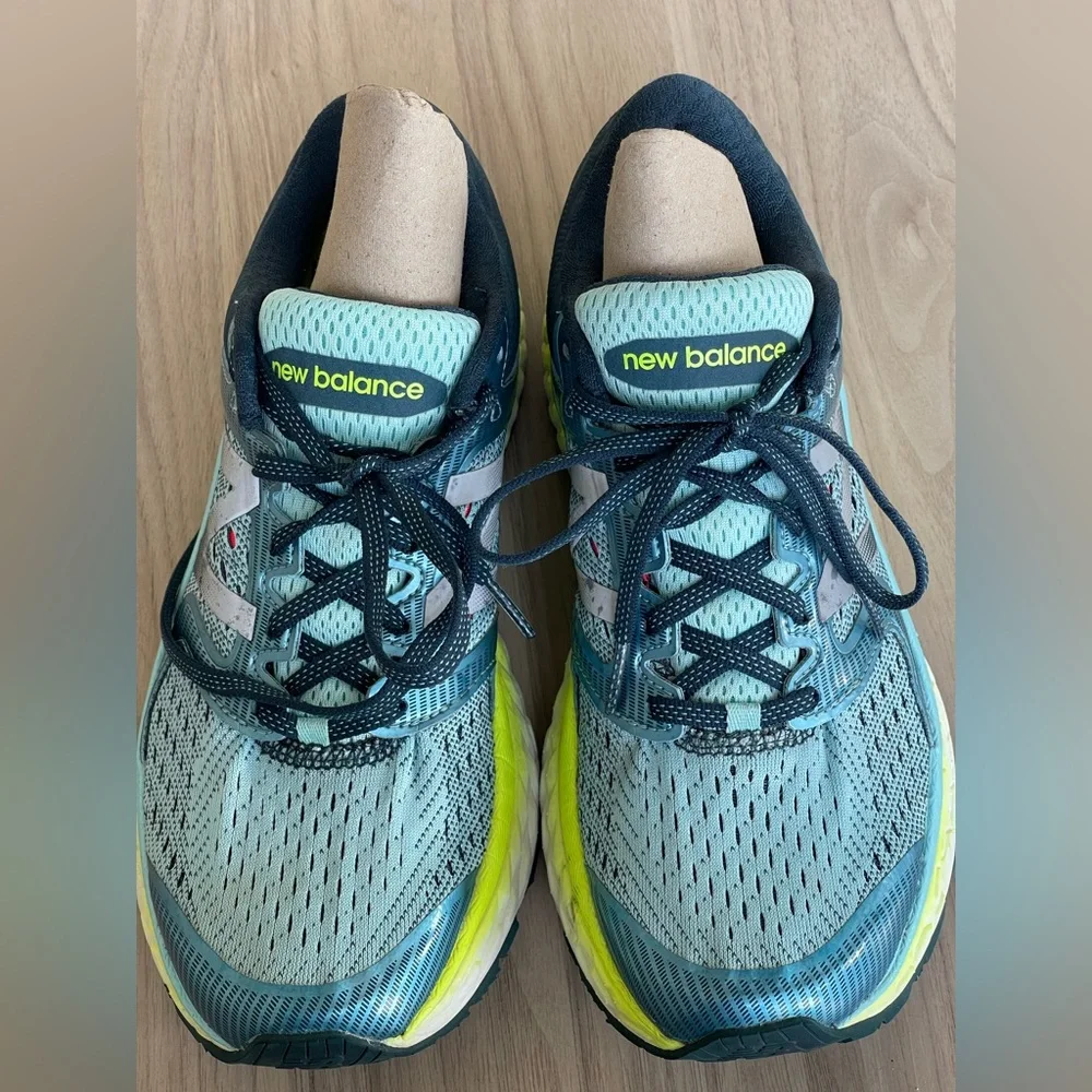 New Balance Women's Athletic Shoes - Blue and Yellow